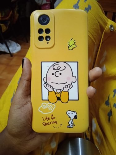 Cute Snoopy Dog & Charlie Phone Case Cover photo review