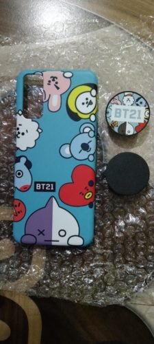 BT21 Phone Case Cover With Holder photo review
